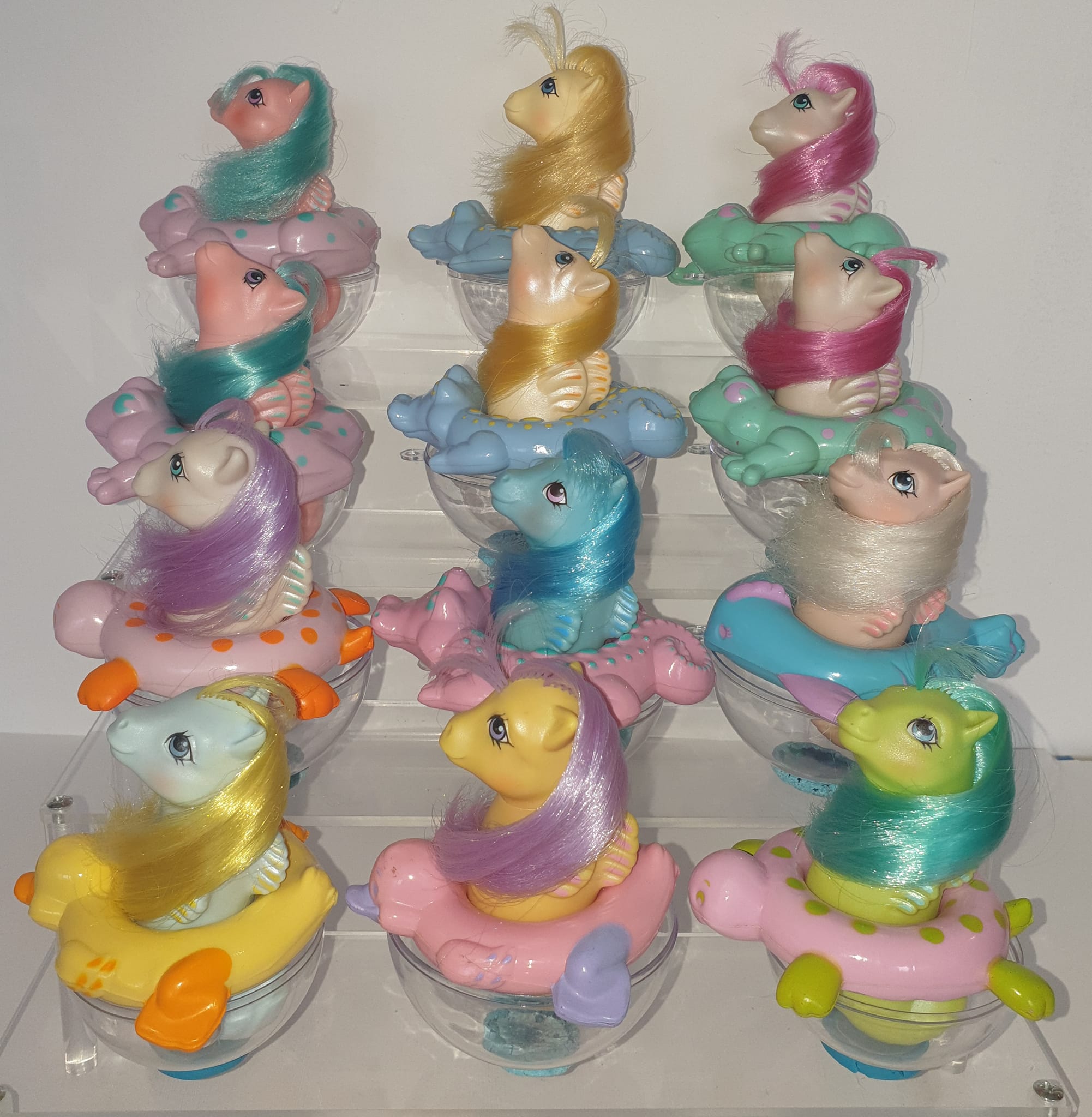 Pretty and Pearly Sea Ponies, including EU variants