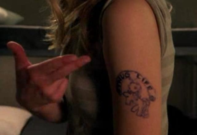 Veronica Mars "Mars, Bars" episode: 'Thug Life' My Little Pony tattoo