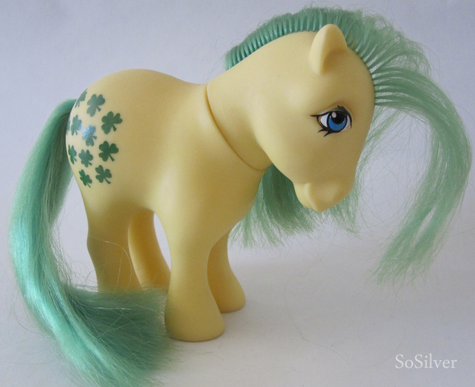 yellow body and green hair Italian Minty