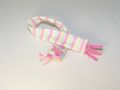 Pink striped scarf.JPG